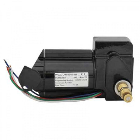 Wexco 4R3.12.R110CEB Wiper Motor 12V 2Sp 3" Black
