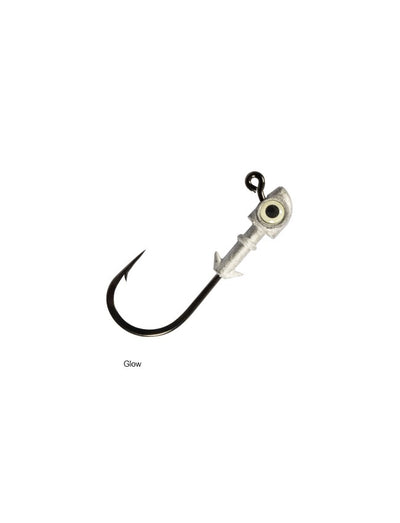 Z-Man Diezel Eye Jigheads - Glow DE8034-02 - 3/4oz
