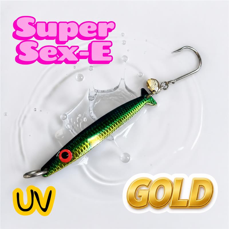 Westcoast Fishing Tackle Super Sex-E 2.5 Spoon - Gold Plated