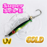 Westcoast Fishing Tackle Super Sex-E 2.5 Spoon - Gold Plated