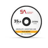 Scientific Anglers Absolute Flat Mono Shooting Line - Yellow