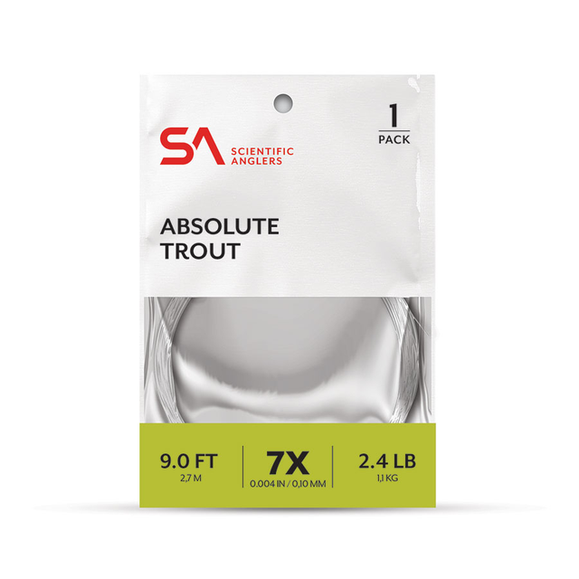 Scientific Anglers Absolute Trout Leader - Clear