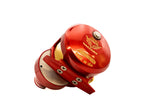 Accurate Valiant Twin Drag 500N Single Speed - Red/Gold Accurate Fishing