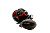 Accurate Valiant Twin Drag 500N Single Speed - Black/Red Accurate Fishing