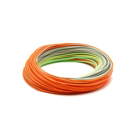 Scientific Anglers Amplitude Smooth Stillwater Indicator Fly Line - Orange / Willow / Optic Green