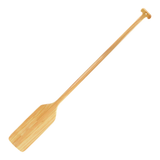 Quessy Varnished Wooden Oar, Aspen Wood, Assorted Sizes - 4 1/2ft