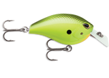 Arashi Silent Square #5 - Black Chartreuse Shad