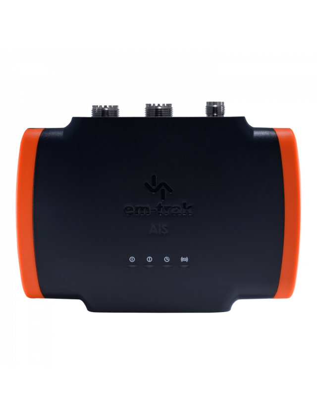 EM-TRAK Class B AIS Transceiver High Power With Integrated VHF Splitter