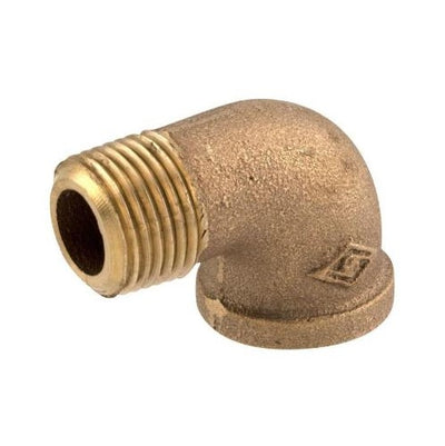 Brass 90 Degree Street Elbow - 1 1/2"