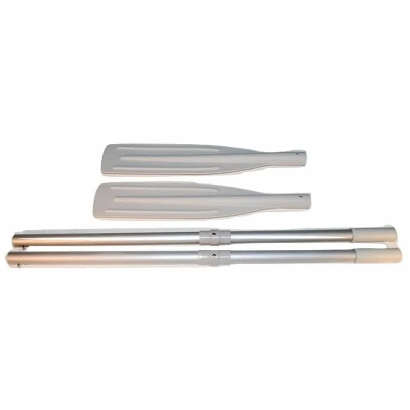 Bravo 180cm aluminum oar grey 2-piece