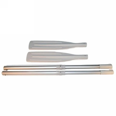 Bravo 180cm aluminum oar grey 2-piece