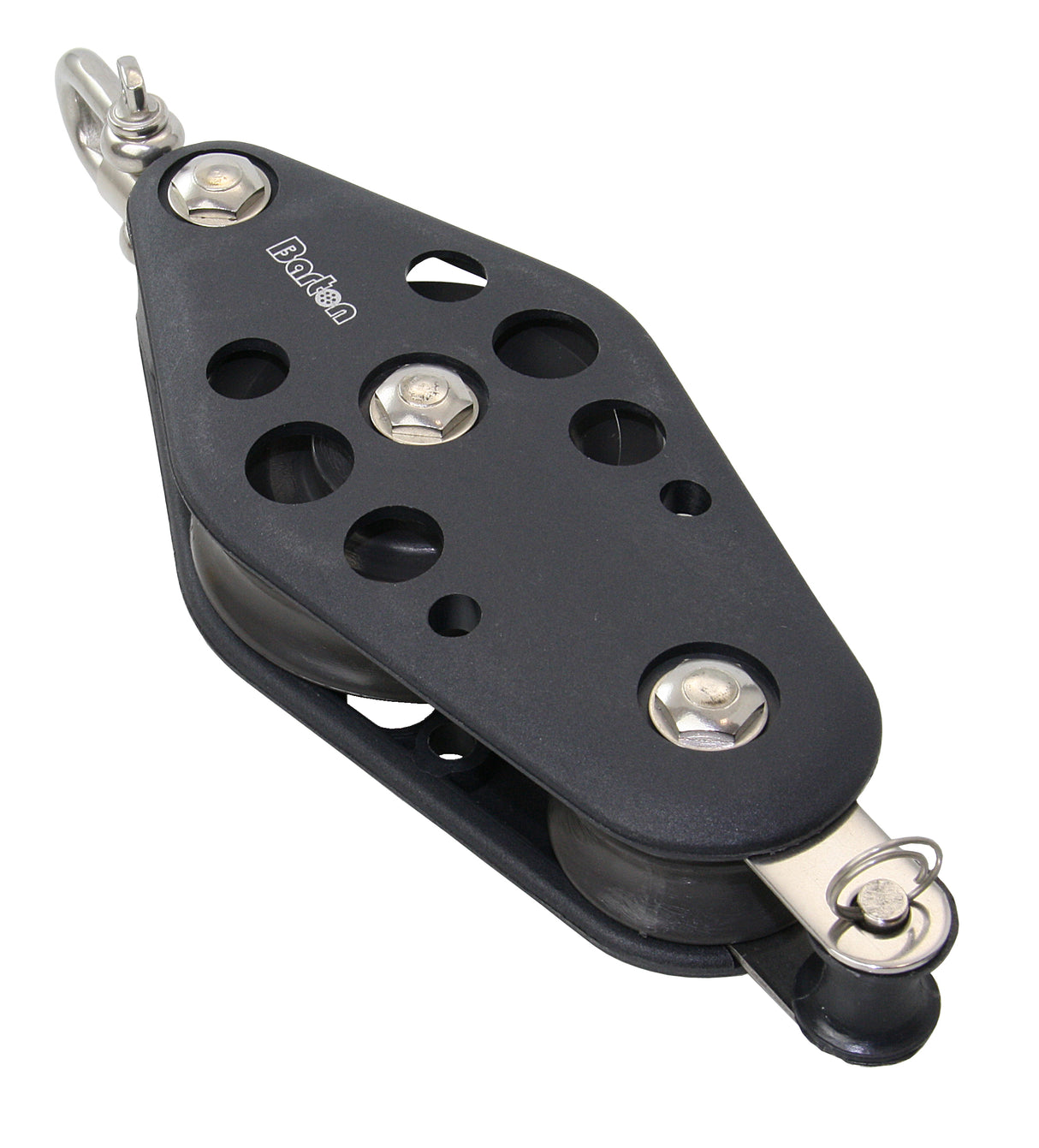 Barton Fiddle Block with Swivel & Becket