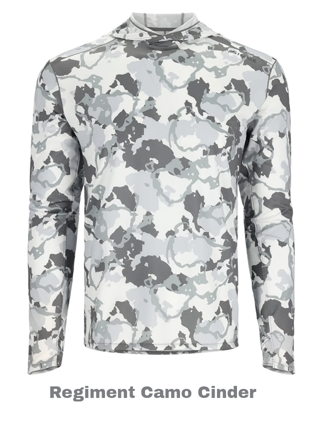 Simms SolarFlex Hoody - Regiment Camo Cinder 13658-2003-20 - Medium