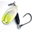 Prime Lures "Clean Up Crew" Weighted Spinner - Metallic Chartreuse/Black - #3 - 2/7oz