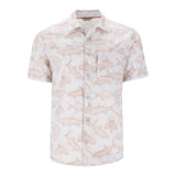 Simms Challenger Short Sleeve Shirt Saltwater Cloud - S