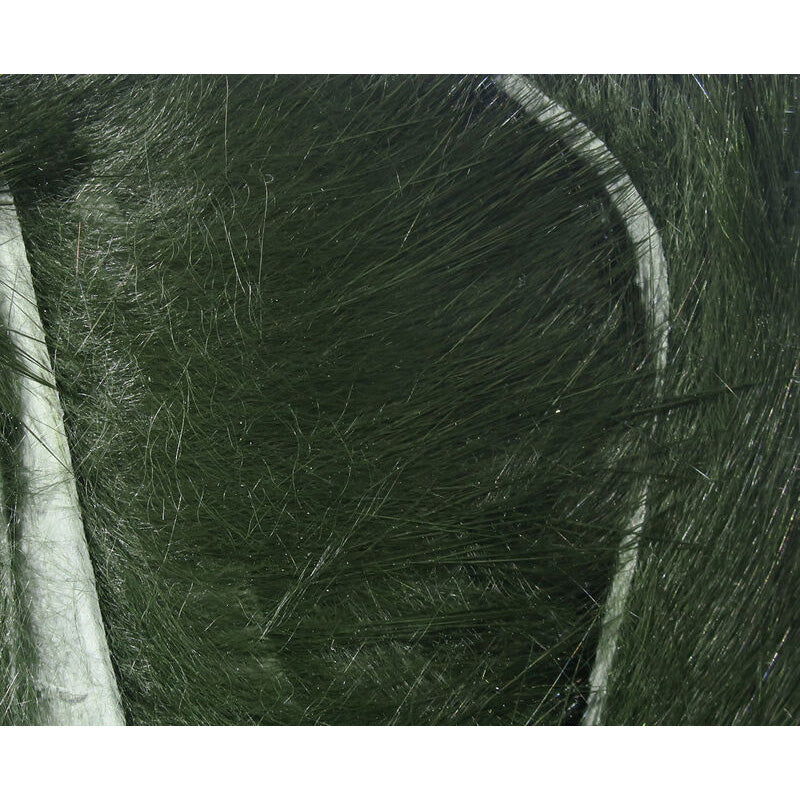 Hareline Magnum Rabbit Strips - Dark Olive #95