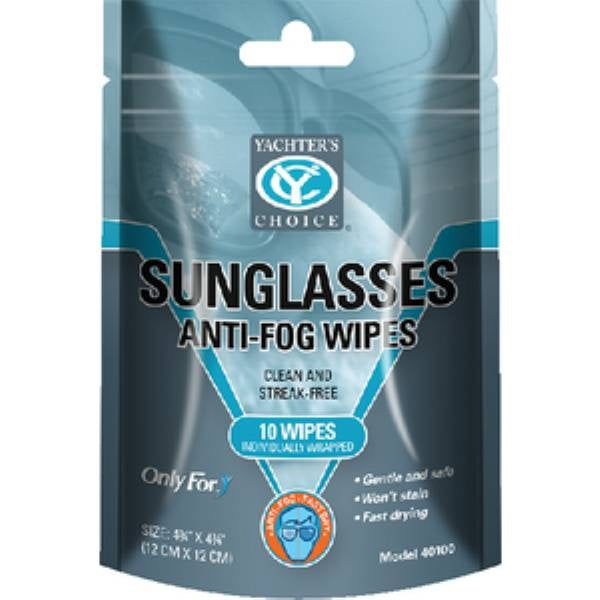 Yachter's Choice Sunglass Anti-Fog Wipes 40100