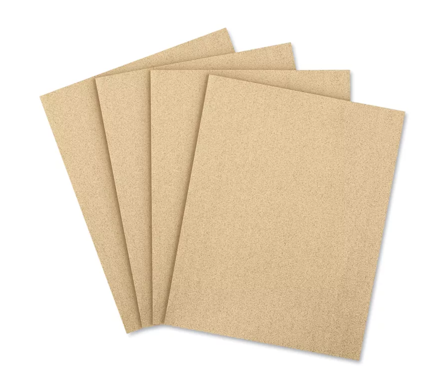 3M Assorted Sandpaper Sheets – Multiple Grit Options - 120A Grit