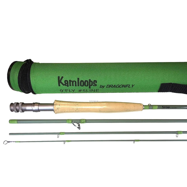 Dragonfly Kamloops 2 Fly Rod with Cordura Tube Dragonfly