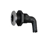 Attwood Composite Thru-Hull Fitting – Black (Multiple Sizes) - 1"