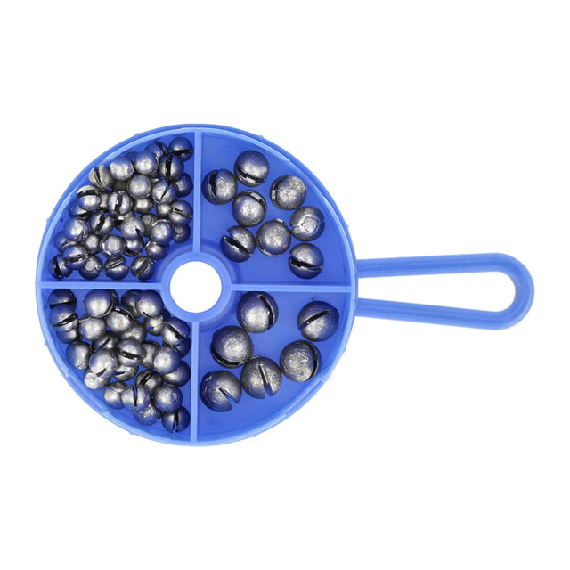 Eagle Claw Round Split-Shot Assortment - 78-Piece Eagle Claw