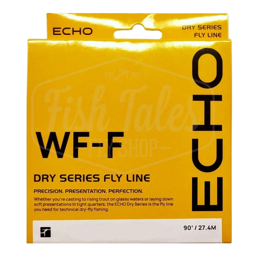 Echo Dry Series Fly Line - Olive/Pale Yellow