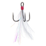 Gamakatsu G-Finesse Feathered Treble MH - White