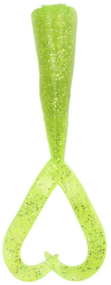 Zak Tackle 10" Jumbo Tail - Chartreuse/Silver 1pk