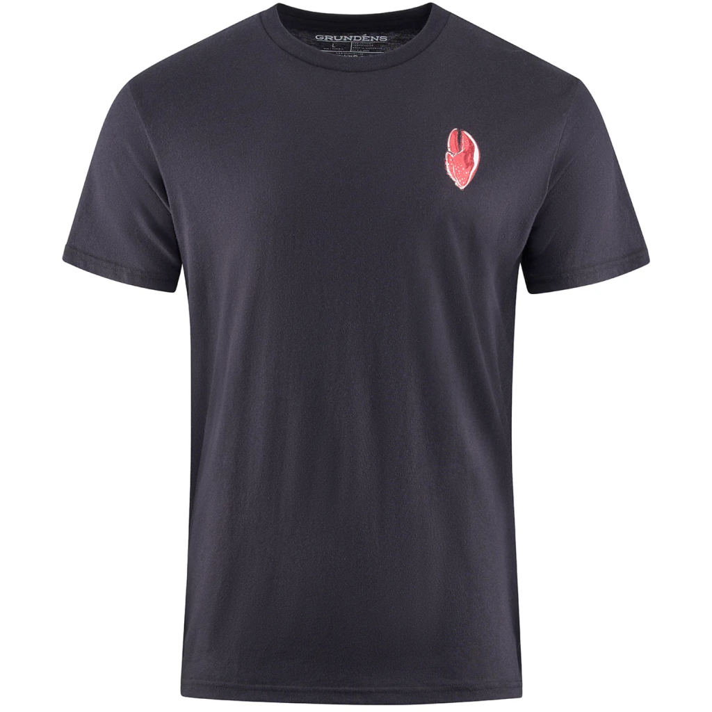 Grundens T-Shirt Support Lobstermen Black 50441-BK-S - Medium