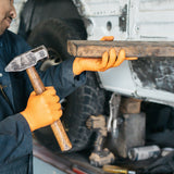 Glove Works Industrial Orange RDT Nitrile Gloves