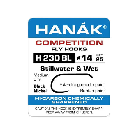 HANAK "STILL WATER & WET 25PK" SIZE 14