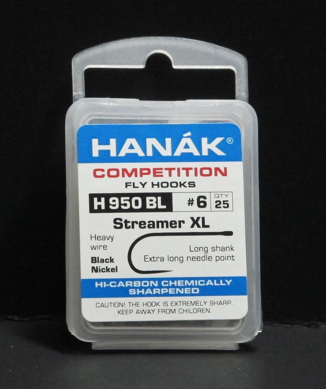 Hanak H 950 BL Streamer XL Hooks – Barbless Fly Tying