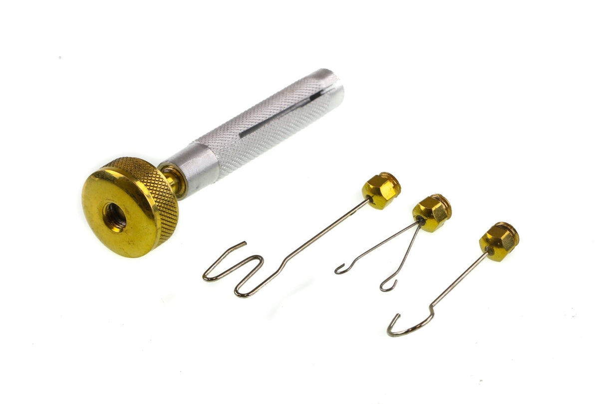 Hareline Dubbin Dubbing Spinner Set With Hair Packer