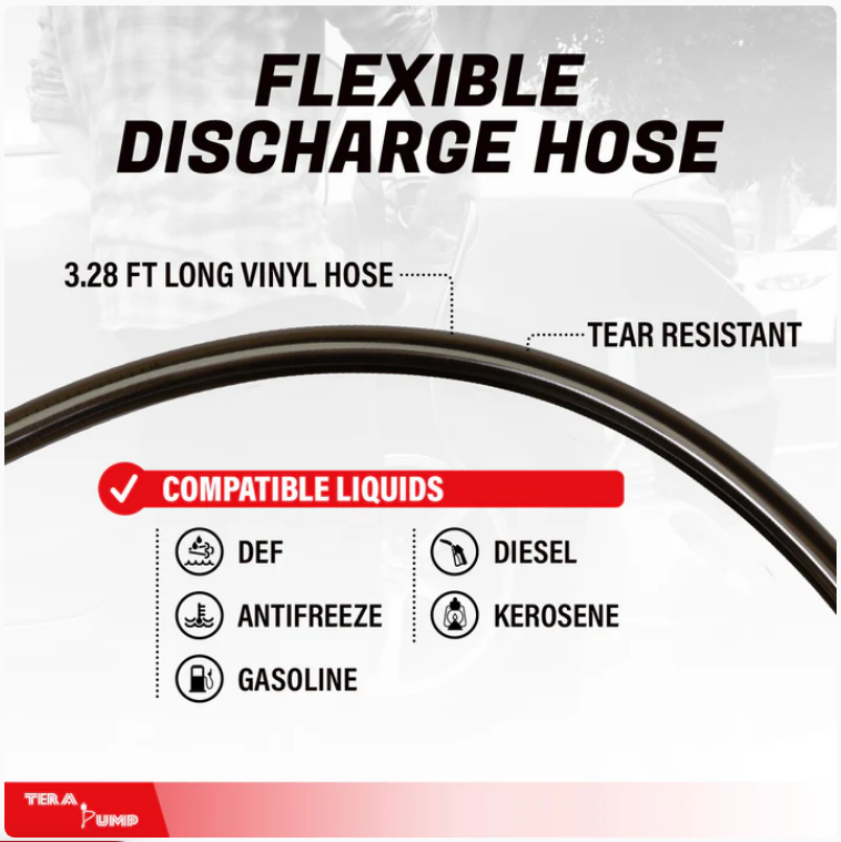 Telescopic Battery Powered Fuel Transfer Pump
