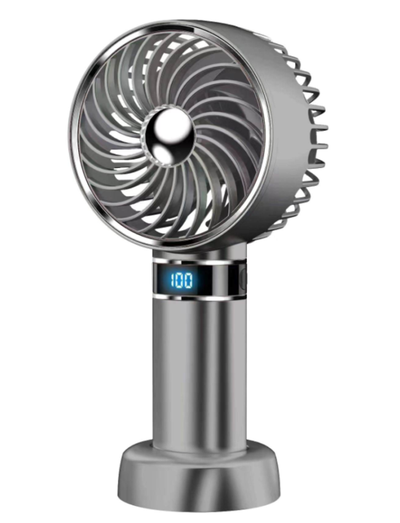 i2 Intense Innovations Portable Fan - Charcoal