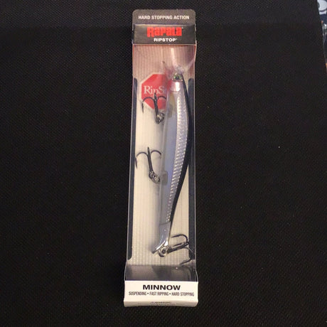 Rapala RipStop 12 Jerkbait - Silver, 4-3/4" - 1/2oz