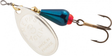 Mepps Aglia Brite In Line Spinner - #3 1/4oz Silver/Blue