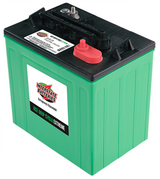 Interstate GC2-ECL-UTL 6 volt deep cycle battery top view terminals and case