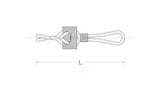 Nodus Factory Snap Shackle Halyard & Sheets