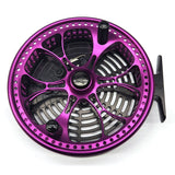 Kingpin Zeppelin Aero 500 Centerpin Reel - Black & Purple