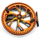 Kingpin Zodiac 500 Centerpin Reel - Special Edition Grey & Orange