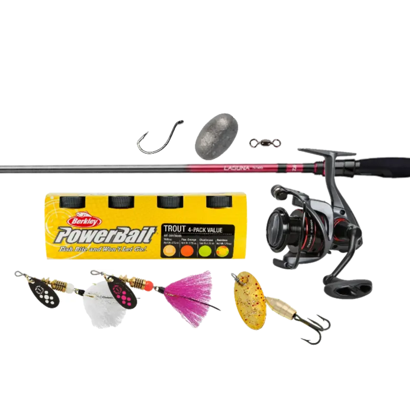 Trout Fishing Bait & Lure Kit The Harbour Chandler