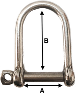 Gloma 503-P Large Shackles