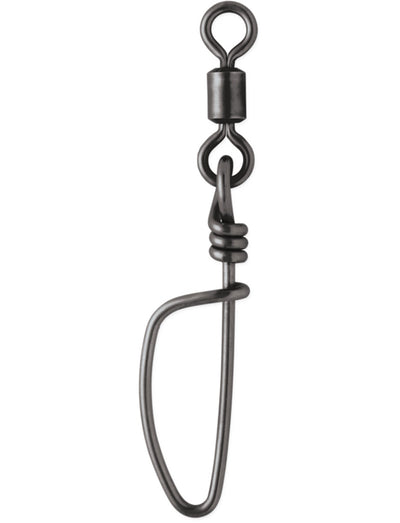 BSTSS Black Stainless Steel Tournament Snap Swivel 1/0 2PK