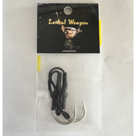 Bron's Lethal Weapon Single Hook Rig 2 pack - 3/0