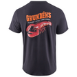 Grundens T-Shirt Support Lobstermen Black 50441-BK-S - Small