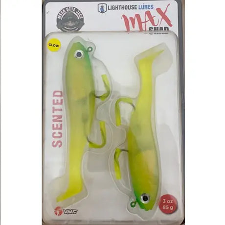 Lighthouse Max Shad 3oz Swimtail - Bazooka