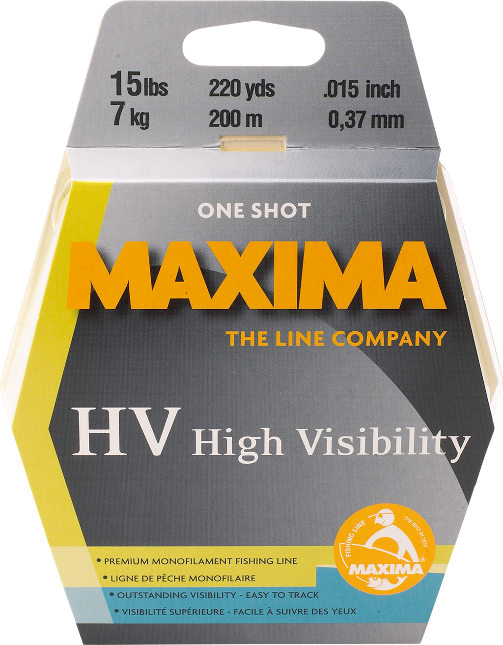 Maxima One Shot Spools - Yellow