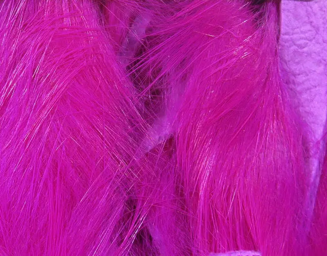 Hareline Magnum Rabbit Strips - Fl Fuchsia #131 Hareline Dubbin