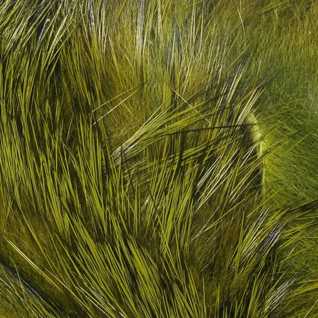 Hareline Magnum Rabbit Strips - Olive Variant #270 Hareline Dubbin